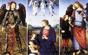 Pietro Perugino Polyptych of Certosa di Pavia oil painting artist